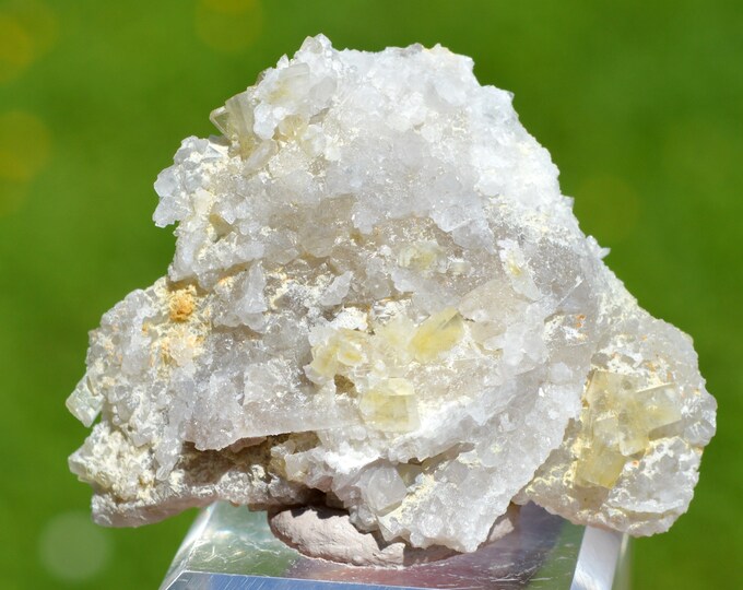 Quartz & Dolomite 47 grams - Saint-Pierre-de-Mésage, Grenoble, Isère, Auvergne-Rhône-Alpes, France