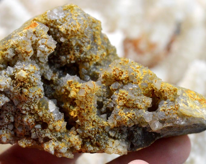 Quartz 253 grams - Le Buisson Mine, Montmirat, Saint-Étienne-du-Valdonnez, Mende, Lozère, Occitanie, France