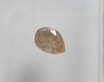 Brown diamond 0.35 carats - Natural brown Diamond AIG Certified