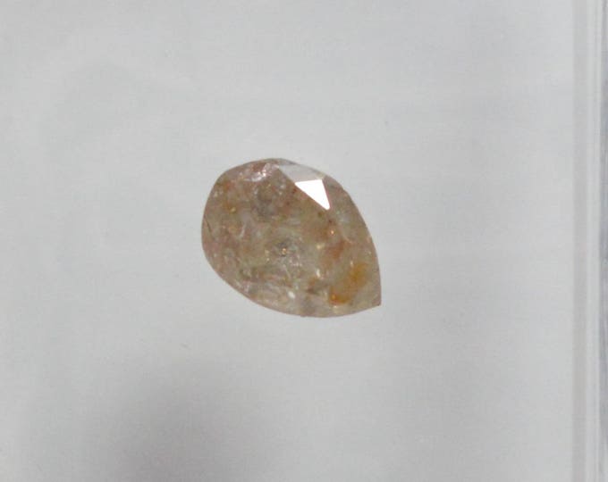 Brown diamond 0.35 carats - Natural brown Diamond AIG Certified