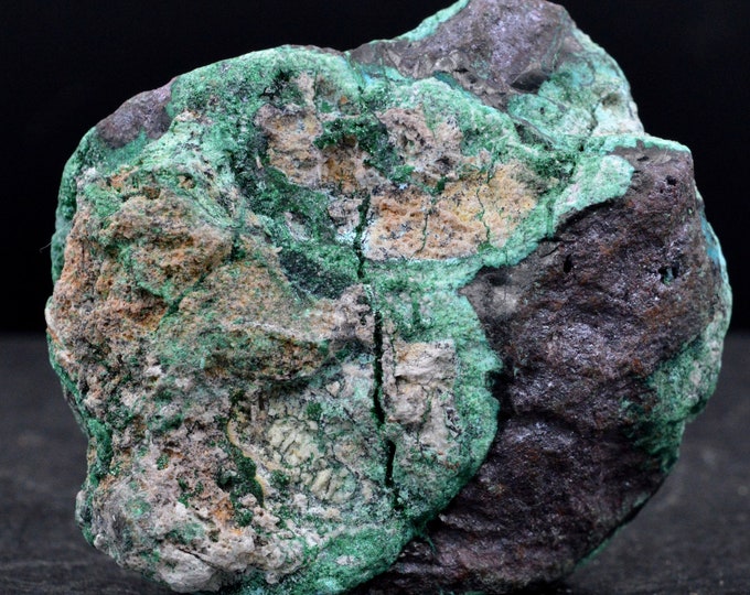 Cuprite malachite - 272 grams - Kolwezi mining district, Lualaba, DR Congo