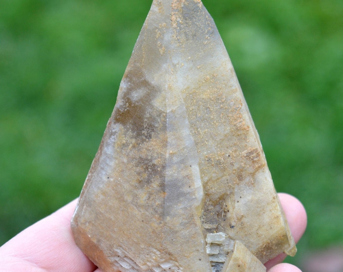 Calcite 266 grams - Solvay quarry, Couillet, Charleroi, Hainaut, Wallonia, Belgium