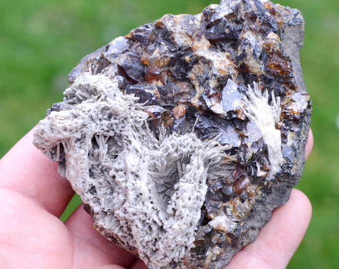 Sphalerite & Baryte 434 grams - Les Cèdres mine, Montdardier, Le Vigan, Gard, Occitanie, France