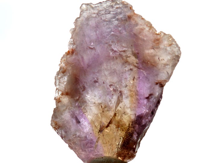 Quartz var. Ametrine 29 grams - Anahi Mine, Puerto Suárez Municipality, Germán Busch Province, Santa Cruz, Bolivia