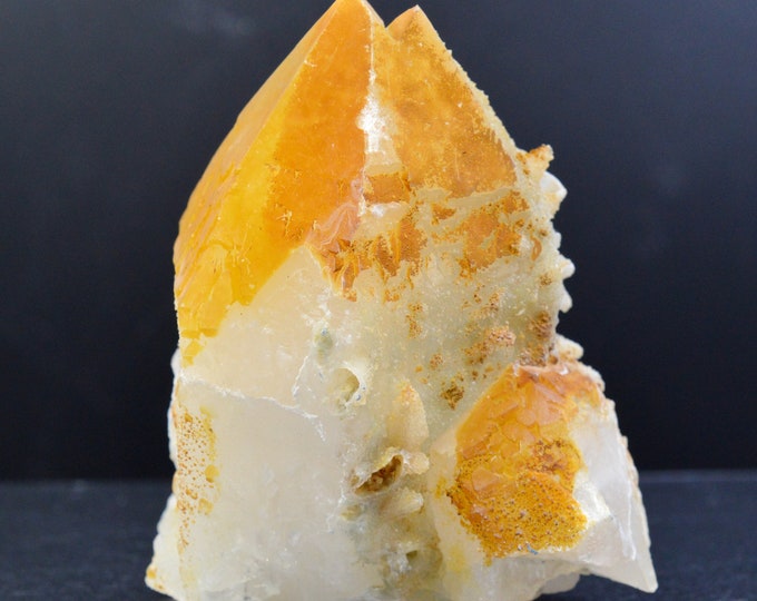 Quartz & Calcite 329 grams - Madan ore field, Smolyan Province, Bulgaria