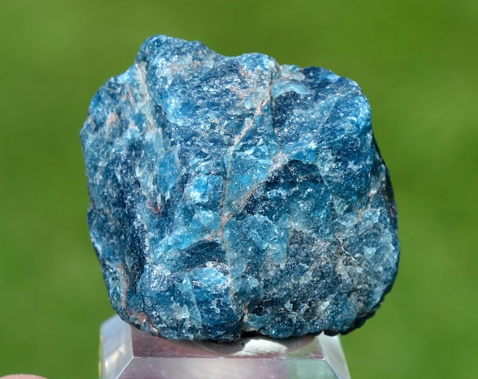 Blue apatite 51 grams - Betroka, Anosy, Madagascar