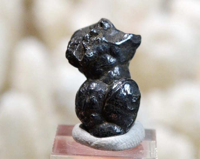 Psilomelane 6 grams - Eisenzecher Zug mine, Eiserfeld, Siegen, Siegen-Wittgenstein, Arnsberg, North Rhine-Westphalia, Germany