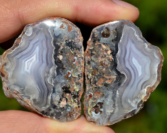 Nodule sawn Agate Picacho 145 grams - Estacion Ojo Laguna, Ahumada Municipality, Chihuahua, Mexico