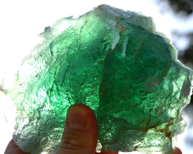 Fluorite 1671 grams - Huanzala Mine, Huallanca, Huallanca District, Bolognesi Province, Áncash, Peru