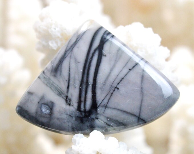 22 carat Picasso Jasper - natural stone cabochon - Utah, USA // AW85