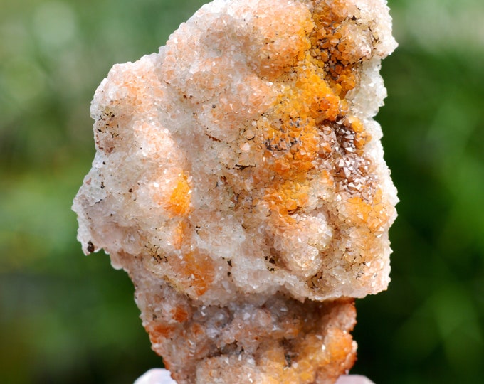 Perimorphic quartz calcite 16 grams - Valzergues, Villefranche-de-Rouergue, Aveyron, Occitanie, France