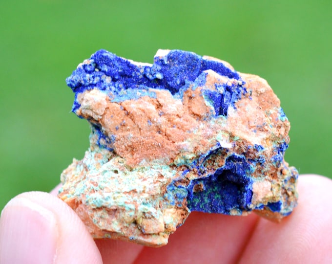 Azurite 17 grams - El Pinar de Bédar, Bédar, Almería, Andalusia, Spain