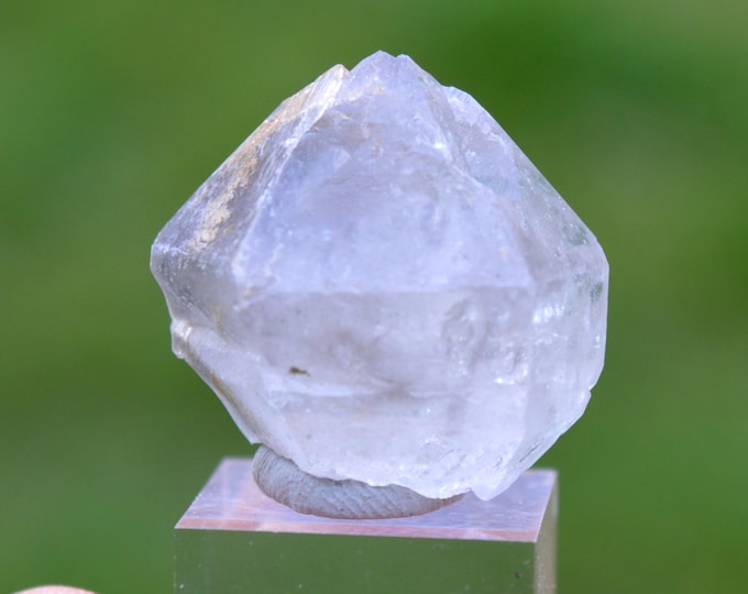 Double-terminated quartz 13.4 grams - Saint-Jean-de-Valériscle, Alès, Gard, Occitanie, France