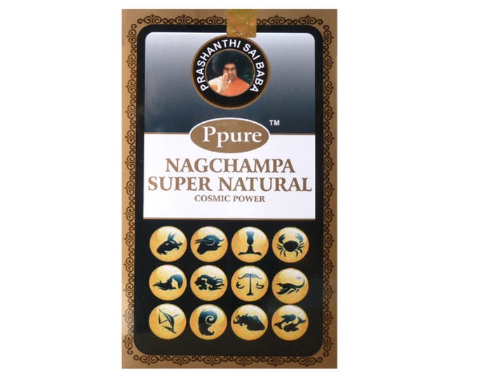 Incense - Pure Nagchampa - Super Natural Fragrance - One box
