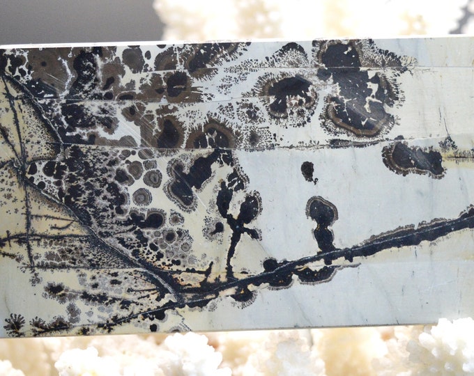 Polished Slice - Landscape Stone 140 mm - Guilin, Guangxi, China