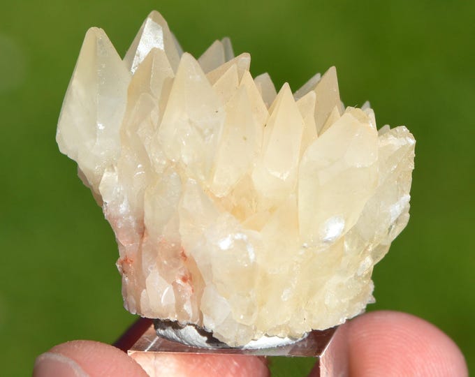 Calcite 32 grams - Limestone quarry, Limont-Fontaine, Maubeuge, Avesnes-sur-Helpe, Nord, Hauts-de-France, France