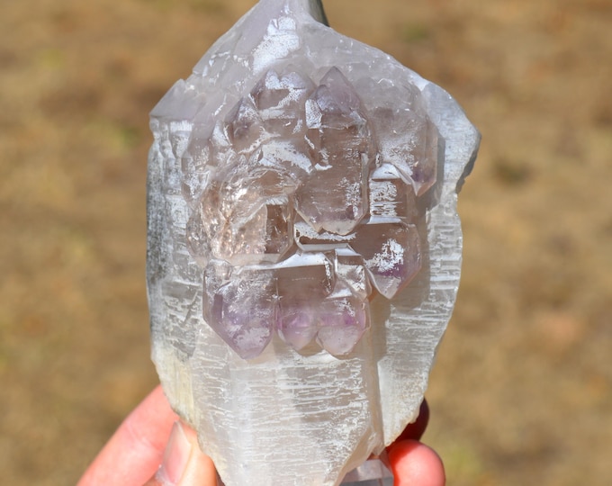 Amethyst & Quartz 652 grams - Fengjiashan Mine, Daye Co., Huangshi, Hubei, China