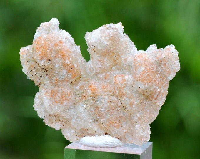 Quartz perimorphosis calcite 4.5 grams - Valzergues, Villefranche-de-Rouergue, Aveyron, Occitanie, France