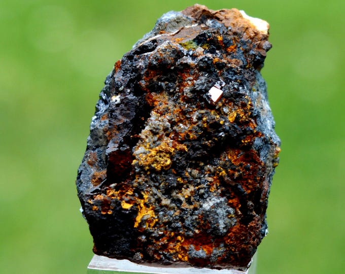 Wulfenite Galena 47 grams - Mibladen mining district, Midelt Province, Drâa-Tafilalet Region, Morocco