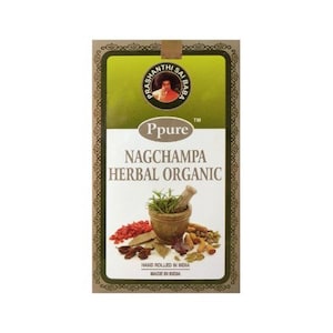 Incense - Pure Nagchampa - Organic Herbal Fragrance - One box
