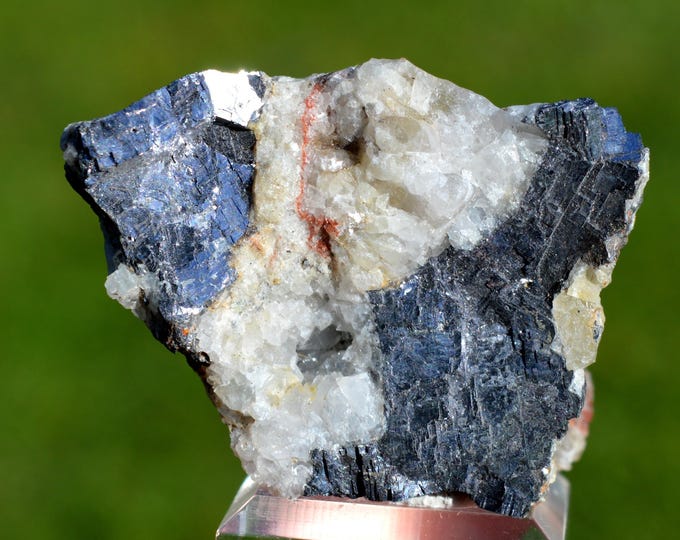 Galena & Quartz 145 grams - L'Argentolle, Saint-Prix, Autun, Saône-et-Loire, Bourgogne-Franche-Comté, France