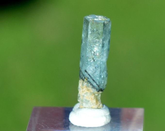Beryl var. Aquamarine 3.4 carats - Erongo Mountains, Karibib Constituency, Erongo Region, Namibia