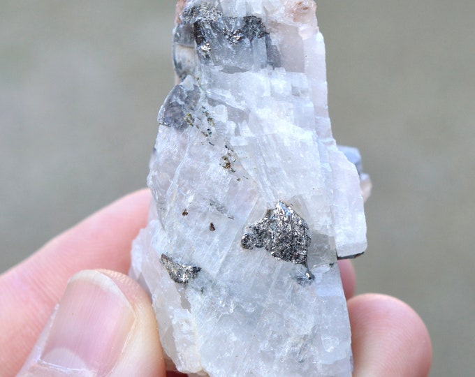 Carrollite calcite - 77 grams - Kamoto, Kolwezi mining district, Lualaba, DR Congo