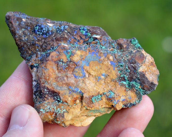 Azurite & Malachite 71 grams - Oujda-Angad Prefecture, Oriental Region, Morocco