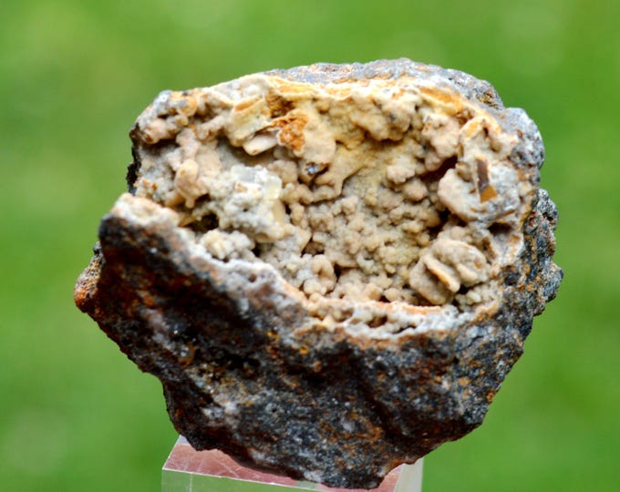 Cerussite & Calcite 82 grams - Montevecchio Mines, Guspini, South Sardinia Province, Sardinia, Italy