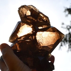 Smoky Quartz 1288 grams - Mont Blanc Massif, Auvergne-Rhône-Alpes, France