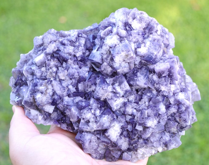 Fluorite 1810 grams - Greenlaws Mine, Daddry Shield, Stanhope, UK