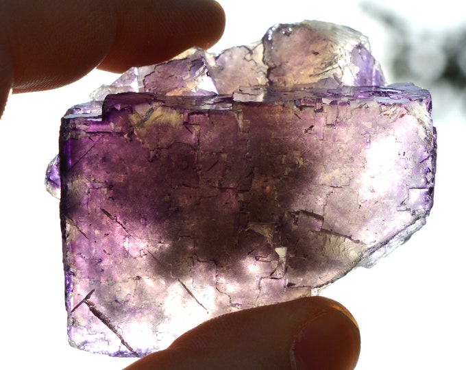 Fluorite 128 grams - Melchor Múzquiz, Múzquiz Municipality, Coahuila, Mexico