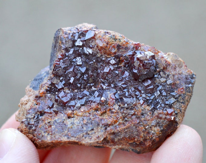 Garnet var. Andradite 118 grams - N'Chwaning II Mine, Kuruman, Kalahari manganese field, Northern Cape, South Africa