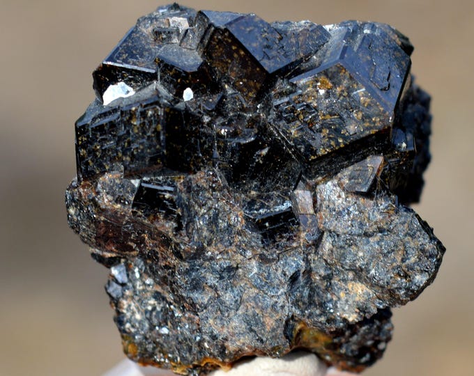 Andradite garnet var. melanite, 80 grams - Diakon district, Bafoulabé Circle, Kayes Region, Mali