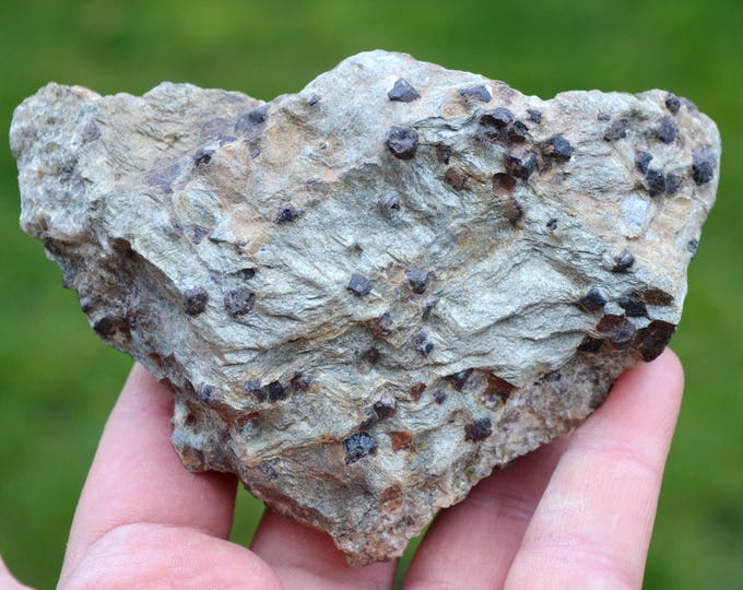 Garnet var. Almandin 664 grams - Granatenkogel north slope, Gaisberg valley, Obergurgl, Gurgler valley, Imst District, Tyrol, Austria