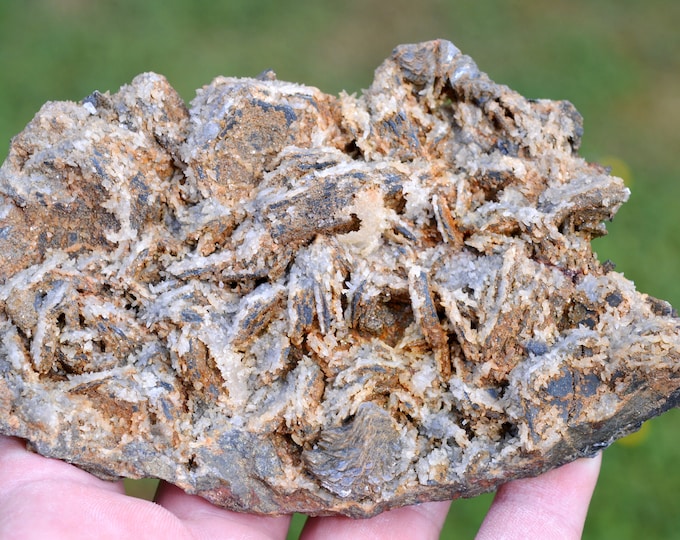 Pyrrhotite Siderite Calcite 488 grams - Trepča complex, Trepča valley, Mitrovica, Mitrovica District, Kosovo