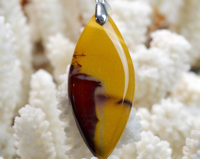 Mookaite 58 carat - natural stone cabochon pendant - Australia / FS29