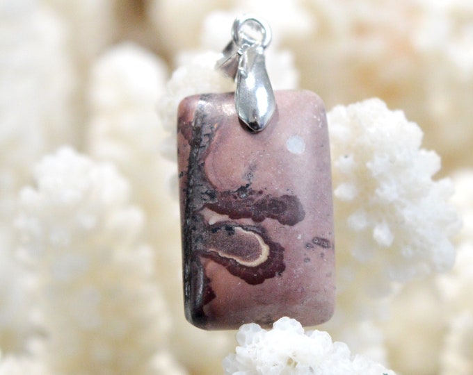 Mookaite 17 carat - natural stone cabochon pendant - Morocco // DP99