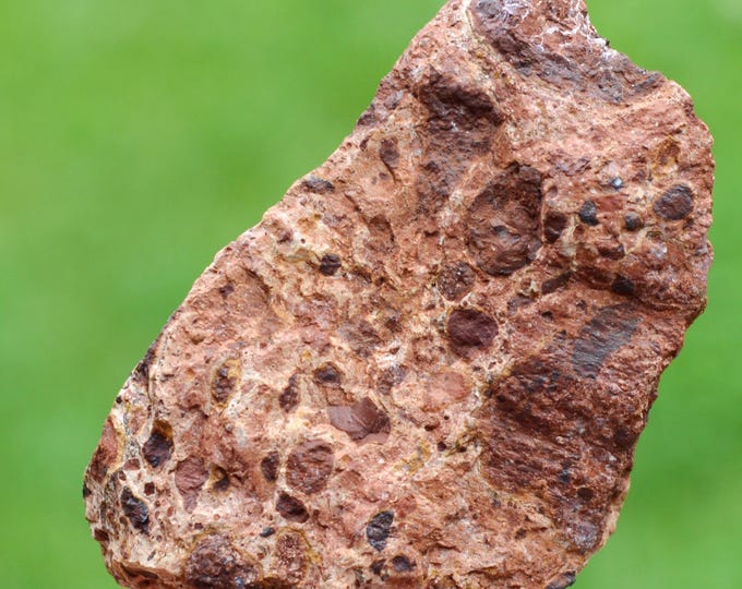 Nodular bauxite - limonite and hematite 41 grams - Mas Rouge, Les Baux-de-Provence, Arles, Bouches-du-Rhône, France