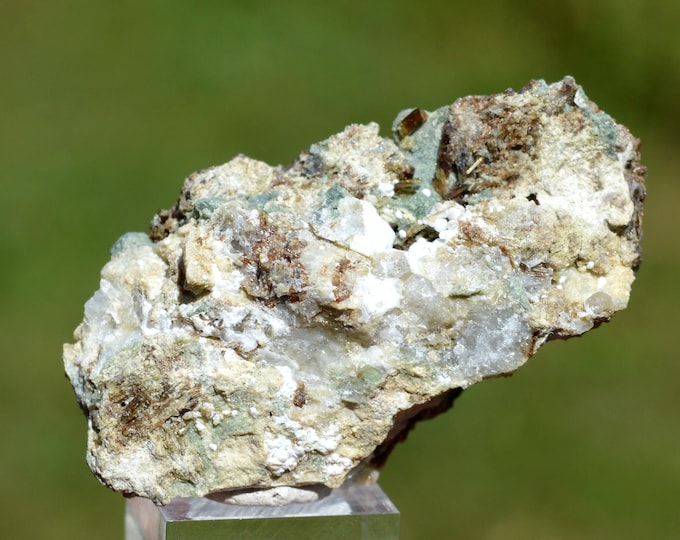 Opal 37 grams - Kaolin Mine, Quattropani, Lipari Island, Lipari, Eolie Islands, Metropolitan City of Messina, Sicily, Italy