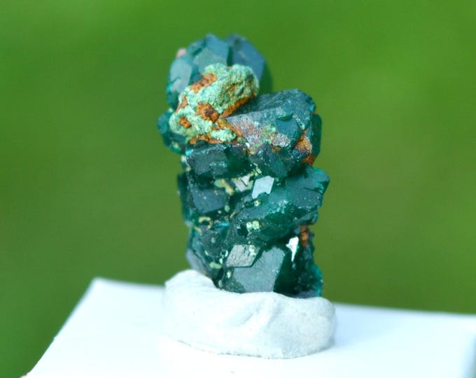 Dioptase 2.3 grams - Tantara Mine, Shinkolobwe, Kambove Territory, Haut-Katanga, DR Congo