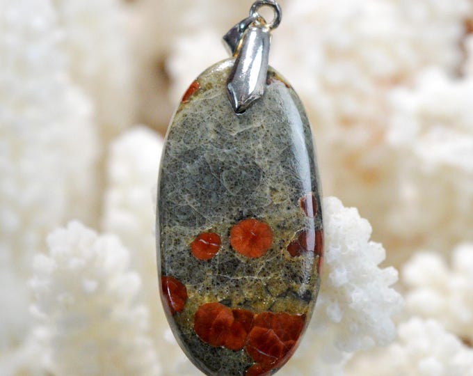 Peanut Obsidian 29 Carat - Natural Stone Cabochon Pendant - Mexico / GB69