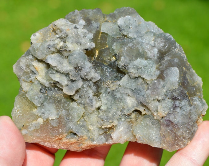 Fluorite & Quartz 397 grams - El Hammam Mine, Ait Mimoune Caïdat, Khémisset, Morocco