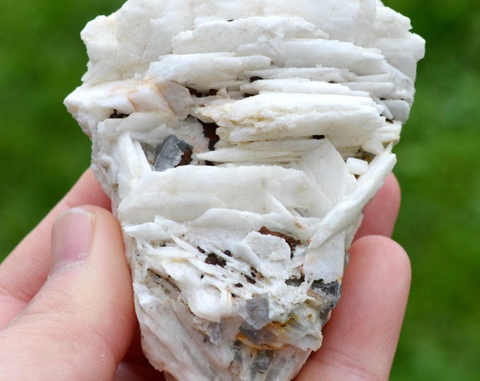 Baryte & Fluorite 357 grams - Lieuran-Cabrières, Lodève, Hérault, Occitanie, France