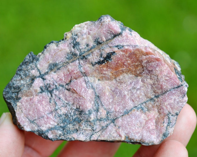 Rhodonite 170 grams - Ampanihy rhodonite deposits, Ampanihy, Atsimo-Andrefana, Madagascar