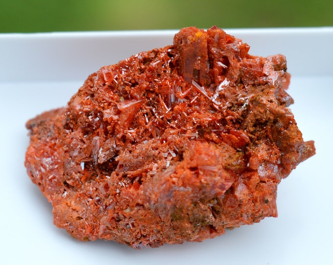 Crocoite 25 grams - Dundas mineral field, Zeehan District, West Coast municipality, Tasmania, Australia