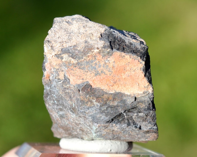 Lithiophilite var. Sicklerite 101 grams - Sidi Bou Othmane, Jebilet Mtn, Rehamna Province, Marrakesh-Safi Region, Morocco