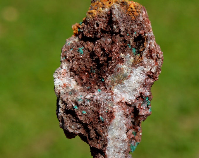Malachite & Quartz 39 grams - Kambove Territory, Haut-Katanga, DR Congo