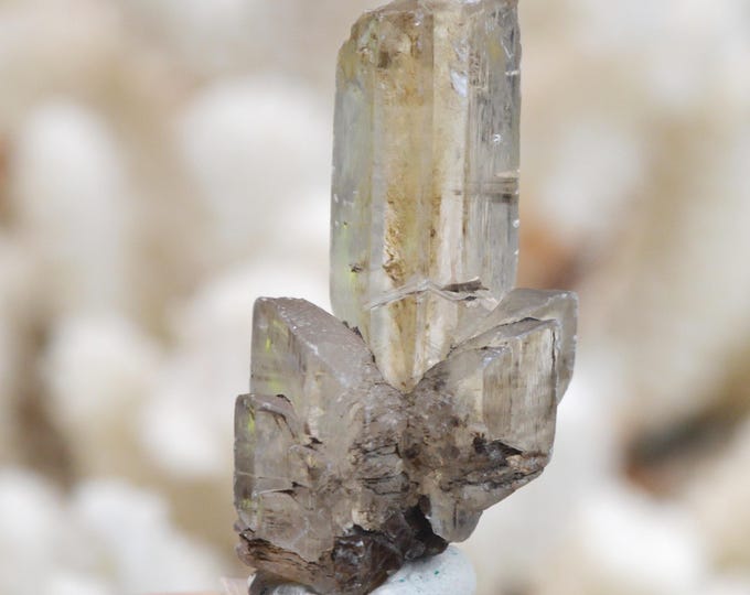 Gypsum 14 grams - Templeuve Quarry, Templeuve-en-Pévèle, Lille, North, Hauts-de-France, France