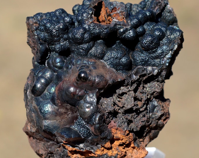 Goethite 180 grams - Mont-Roc Mine, Mont-Roc, Castres, Tarn, Occitanie, France